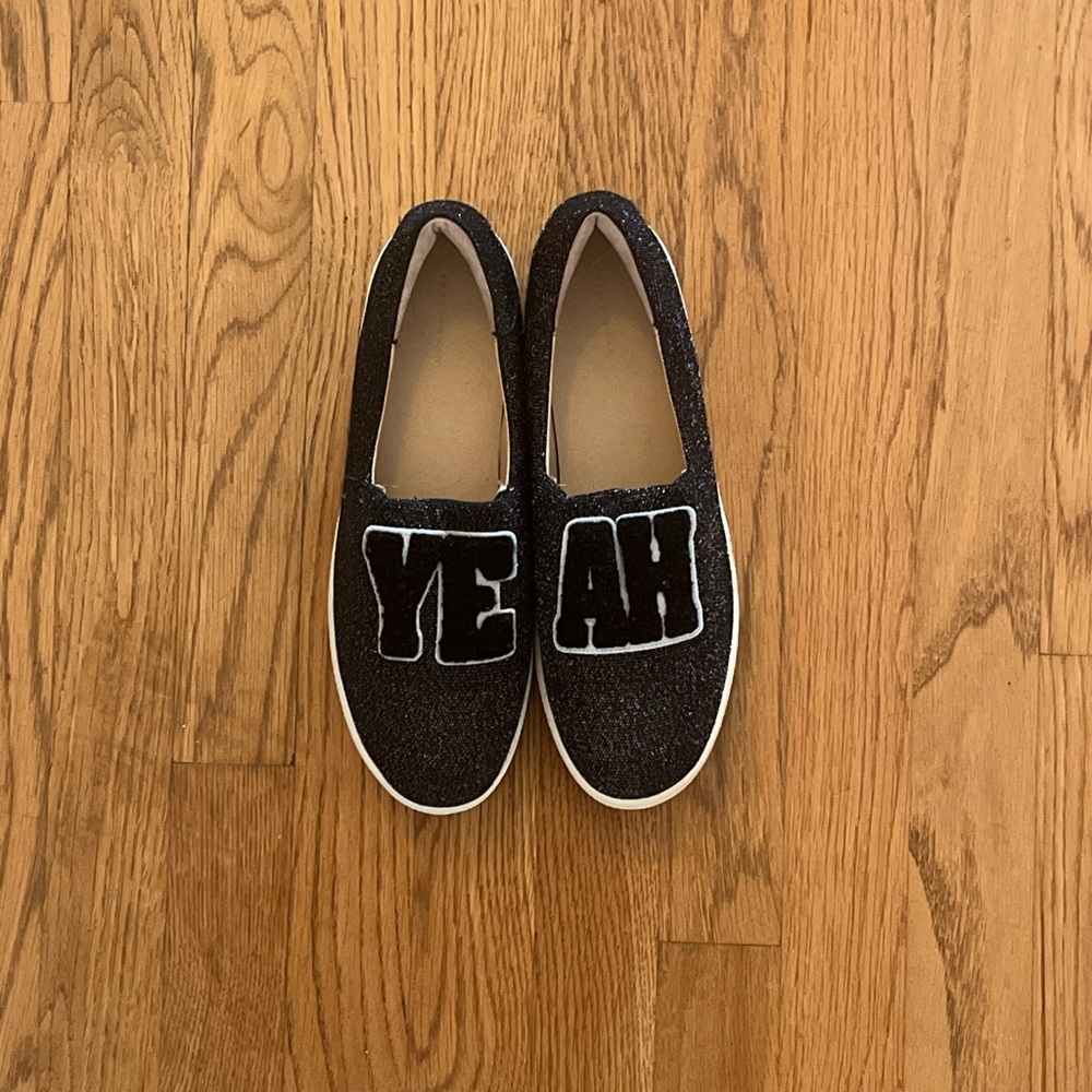Zara “YEAH” slip on shoes